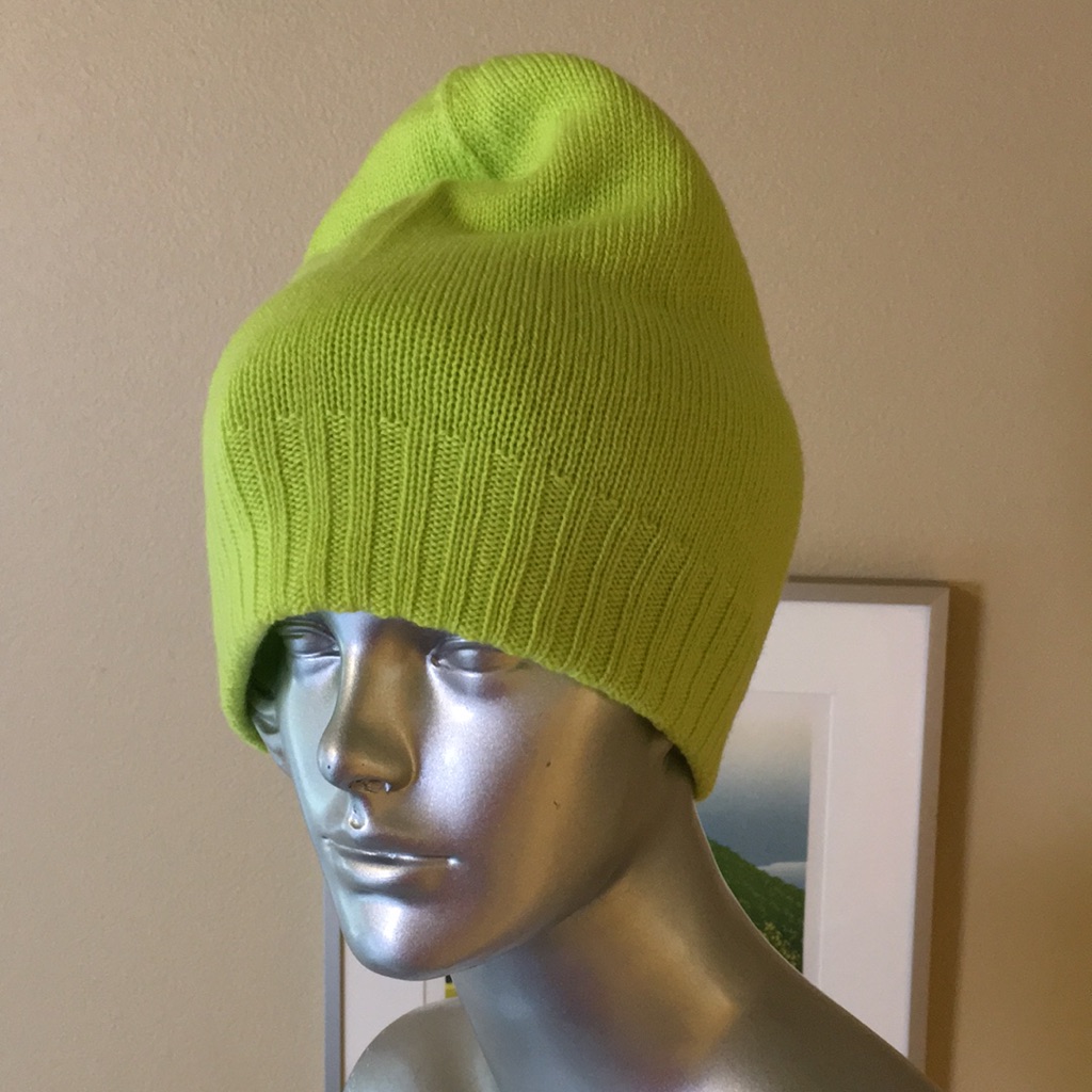 100% Cashmere Knit Beanie Reversible By St. Bernard — image 3 of 8